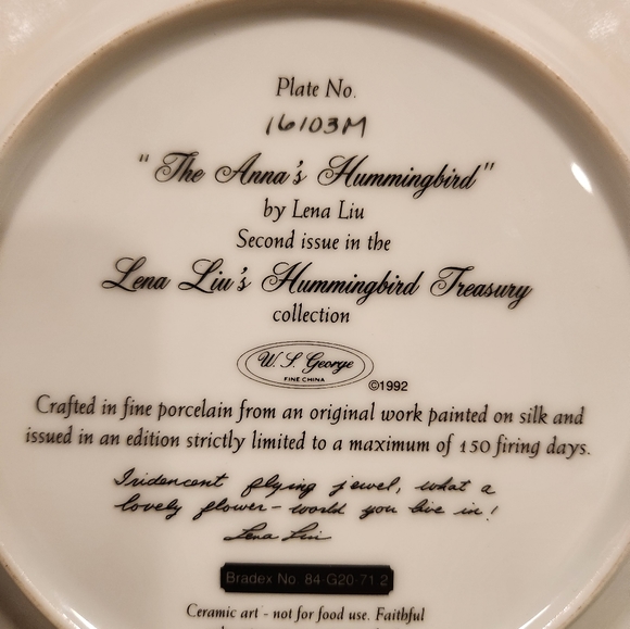 The Anna Hummingbird by Lenna Liu - Picture 2 of 2